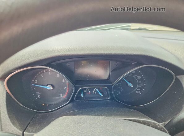 1FADP3F29HL315497 2017 FORD FOCUS Black Vista del cuadro de instrumentos