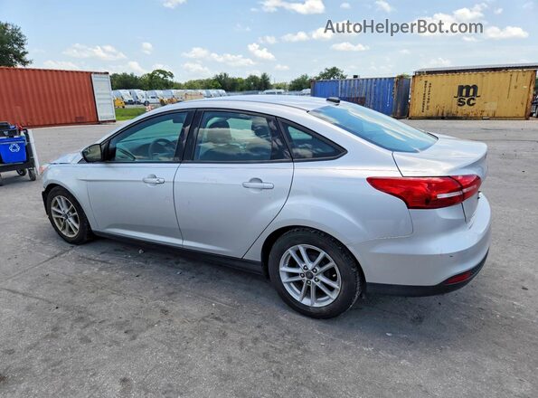 1FADP3F29JL206687 2018 FORD FOCUS Silver Tył lewy