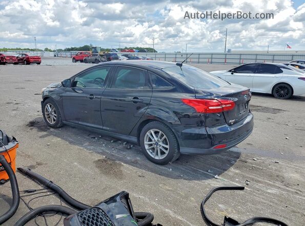 1FADP3F29JL265917 2018 FORD FOCUS Black Tył lewy
