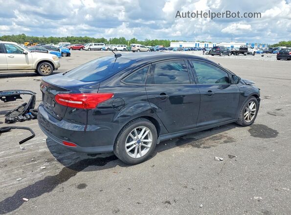 1FADP3F29JL265917 2018 FORD FOCUS Black Tył prawy