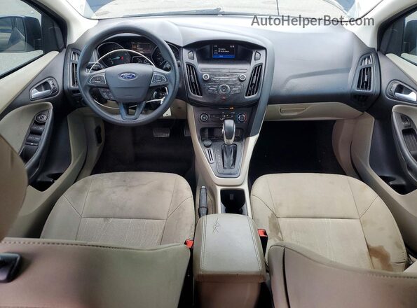 1FADP3F29JL265917 2018 FORD FOCUS Black Widok deski rozdzielczej