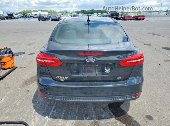 1FADP3F29JL265917 2018 FORD FOCUS Black Widok z tyłu