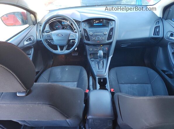 1FADP3F29JL276030 2018 FORD FOCUS Red Dashboard view