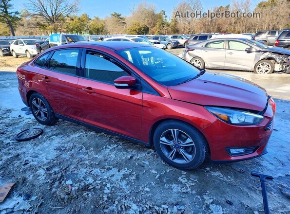 1FADP3F29JL276030 2018 FORD FOCUS Red Front right