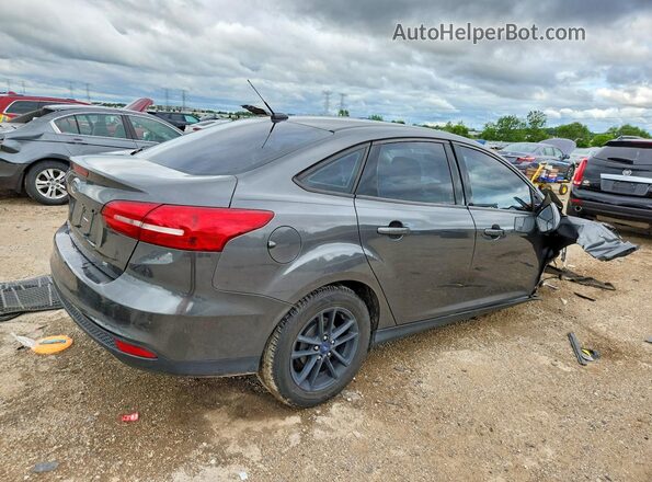 1FADP3F29JL300617 2018 FORD FOCUS Gray Tył prawy
