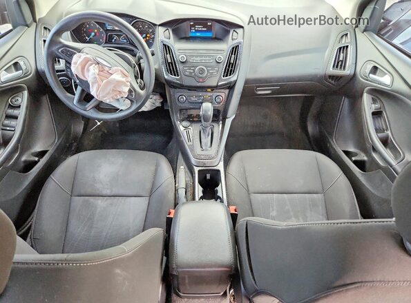 1FADP3F29JL300617 2018 FORD FOCUS Gray Widok deski rozdzielczej