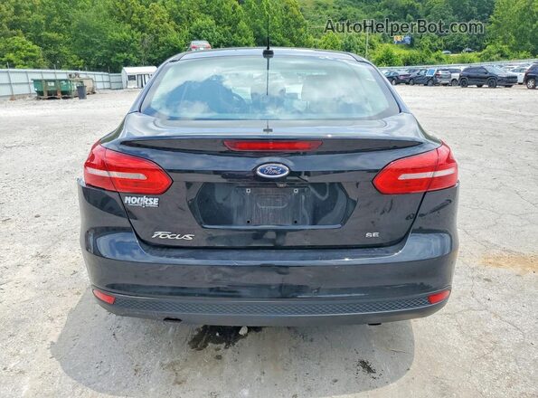 1FADP3F29JL328255 2018 FORD FOCUS Black უკანა ხედი