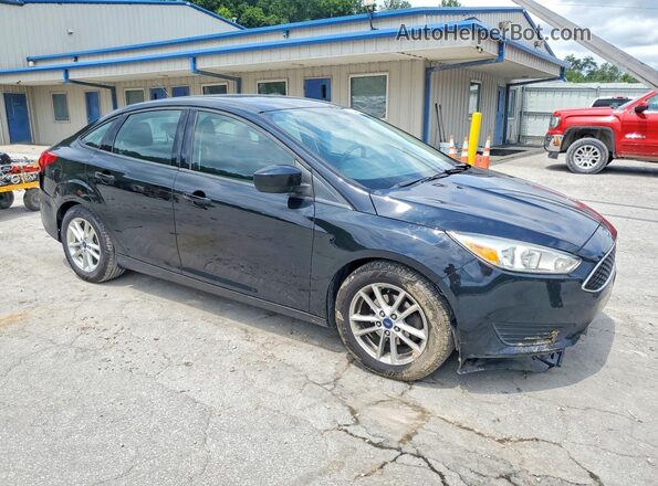 1FADP3F29JL328255 2018 FORD FOCUS Black წინა მარჯვენა