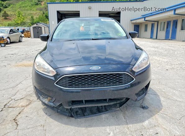 1FADP3F29JL328255 2018 FORD FOCUS Black წინა ხედი