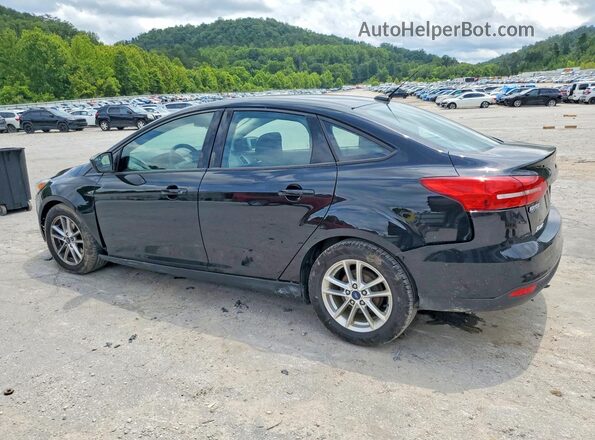 1FADP3F29JL328255 2018 FORD FOCUS Black უკანა მარცხენა