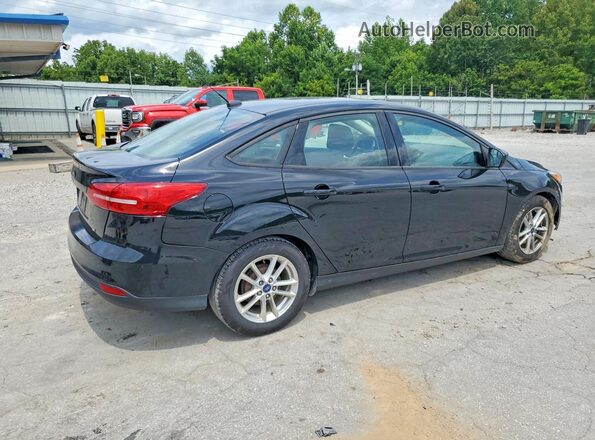 1FADP3F29JL328255 2018 FORD FOCUS Black უკანა მარჯვენა