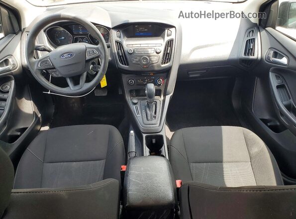 1FADP3F29JL328255 2018 FORD FOCUS Black წინა პანელის ხედი