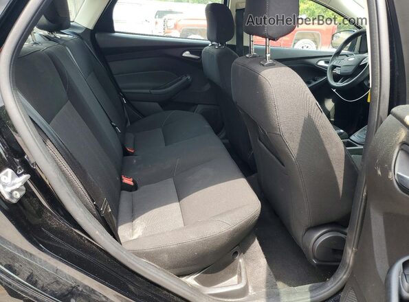 1FADP3F29JL328255 2018 FORD FOCUS Black უკანა სავარძლების ხედი