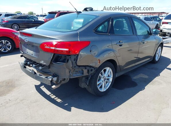 1FADP3F2XGL272271 2016 FORD FOCUS Gray Rear right