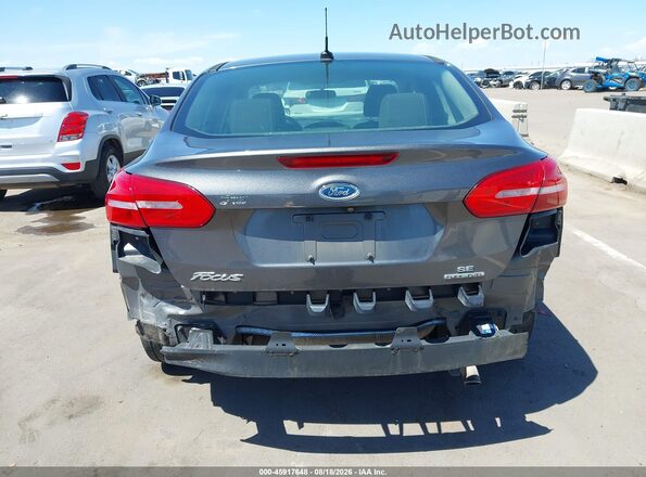 1FADP3F2XGL272271 2016 FORD FOCUS Gray Front view