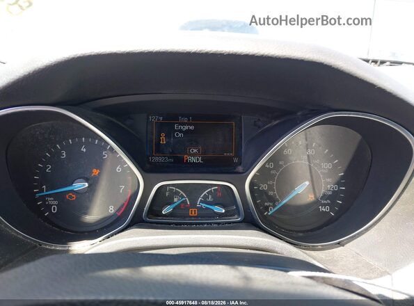 1FADP3F2XGL272271 2016 FORD FOCUS Gray Rear seats view