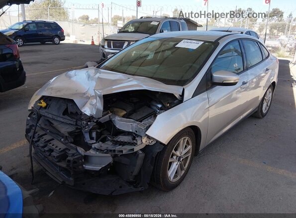 1FADP3F2XGL290804 2016 FORD FOCUS Silver Front left