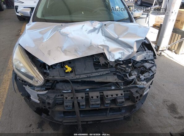 1FADP3F2XGL290804 2016 FORD FOCUS Silver Front view