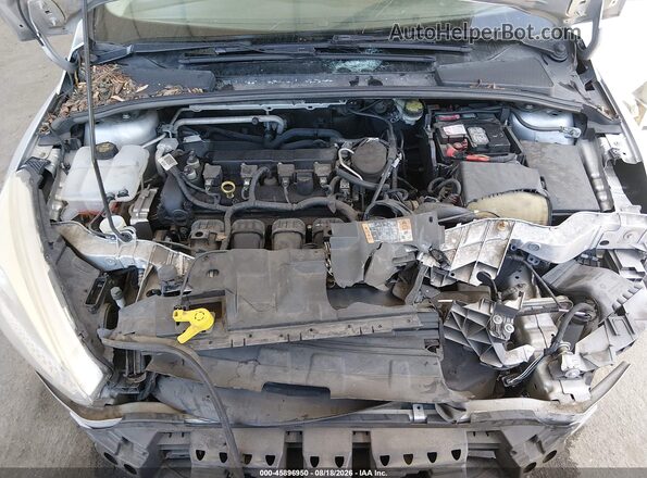 1FADP3F2XGL290804 2016 FORD FOCUS Silver Rear view