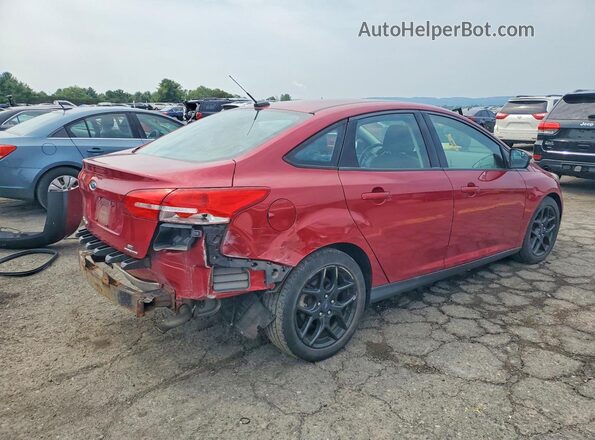 1FADP3F2XGL302403 2016 FORD FOCUS Maroon Rear right