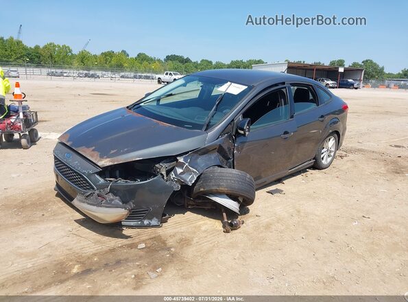 1FADP3F2XGL354484 2016 FORD FOCUS Gray Առջևի ձախ երեք քառորդ տեսարան