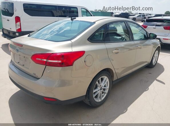 1FADP3F2XGL365940 2016 FORD FOCUS Gold Tył prawy