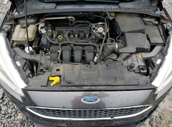 1FADP3F2XGL385167 2016 FORD FOCUS Gray უკანა სალონის ხედი