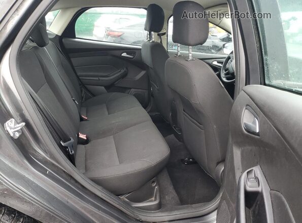 1FADP3F2XGL385167 2016 FORD FOCUS Gray უკანა სავარძლების ხედი