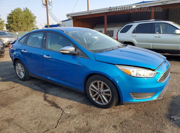 1FADP3F2XGL390708 2016 FORD FOCUS Blue Front right