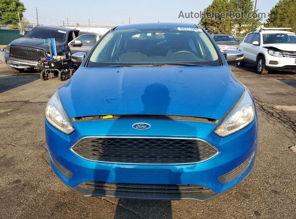 1FADP3F2XGL390708 2016 FORD FOCUS Blue Front view