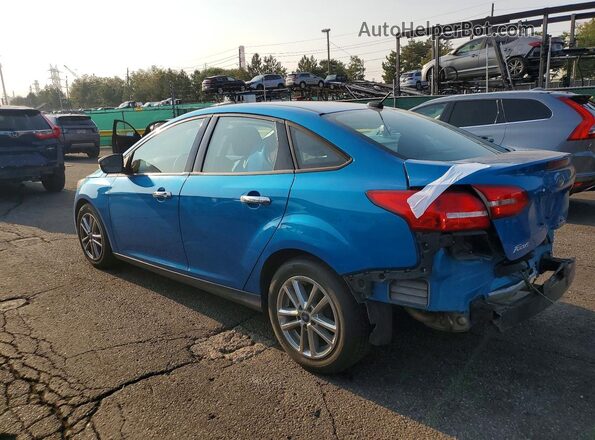 1FADP3F2XGL390708 2016 FORD FOCUS Blue Rear left