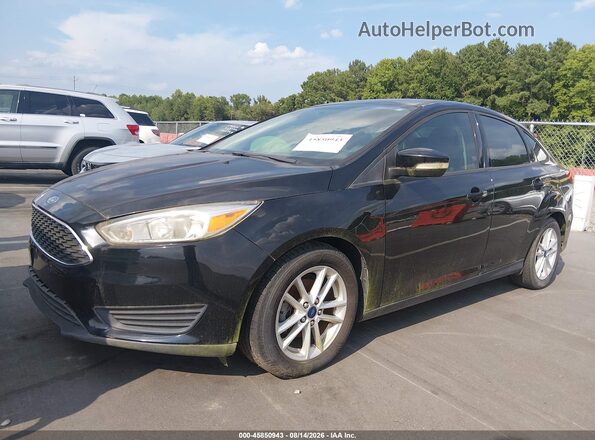 1FADP3F2XGL402789 2016 FORD FOCUS Черный Передняя левая четверть