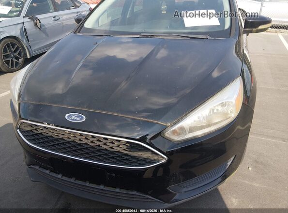 1FADP3F2XGL402789 2016 FORD FOCUS Черный Вид спереди