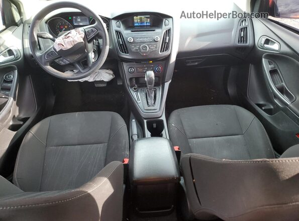 1FADP3F2XHL225713 2017 FORD FOCUS Red Dashboard view