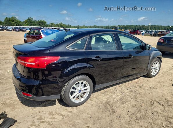 1FADP3F2XHL227767 2017 FORD FOCUS Black Tył prawy