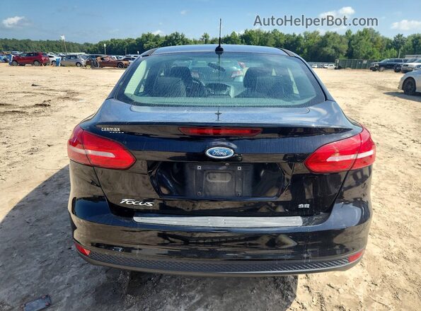 1FADP3F2XHL227767 2017 FORD FOCUS Black Widok z tyłu