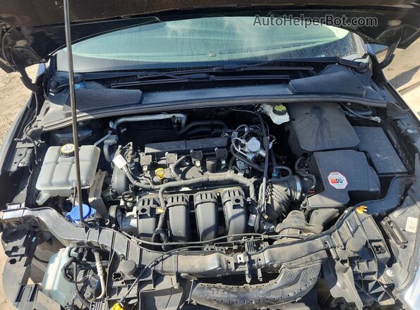 1FADP3F2XHL227767 2017 FORD FOCUS Black Widok wnętrza z tyłu