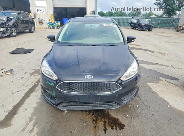 1FADP3F2XHL240874 2017 FORD FOCUS Black Front view
