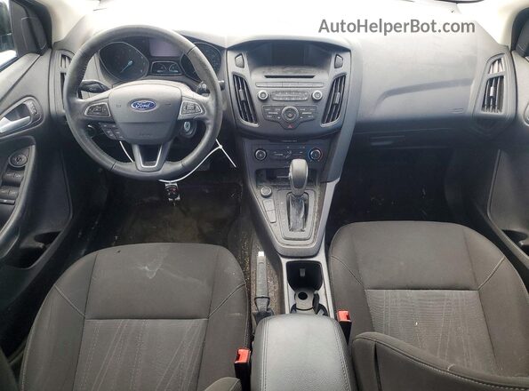 1FADP3F2XHL240874 2017 FORD FOCUS Black Dashboard view