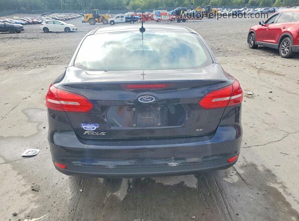 1FADP3F2XHL240874 2017 FORD FOCUS Black Rear view