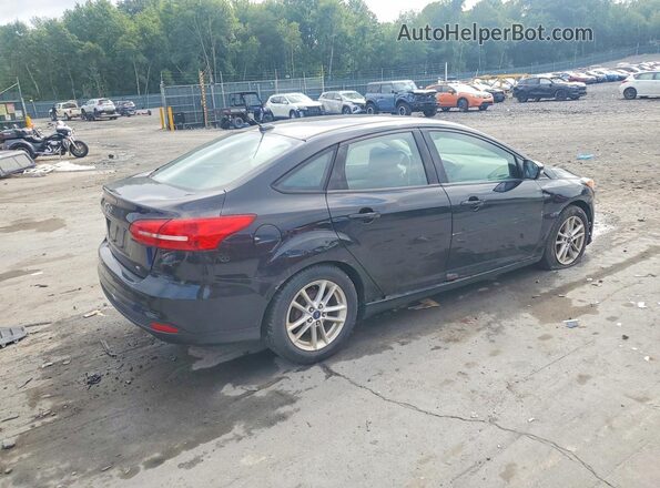 1FADP3F2XHL240874 2017 FORD FOCUS Black Rear right