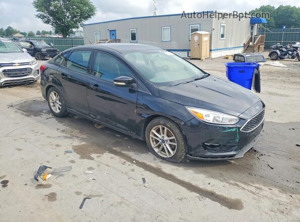 1FADP3F2XHL240874 2017 FORD FOCUS Black Front right