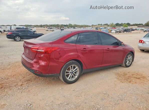1FADP3F2XHL252748 2017 FORD FOCUS Burgundy Tył prawy