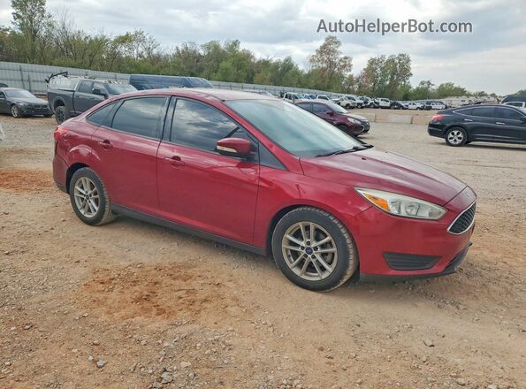 1FADP3F2XHL252748 2017 FORD FOCUS Burgundy Przód prawy