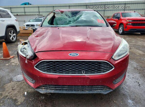 1FADP3F2XHL258341 2017 FORD FOCUS Red Vista frontal