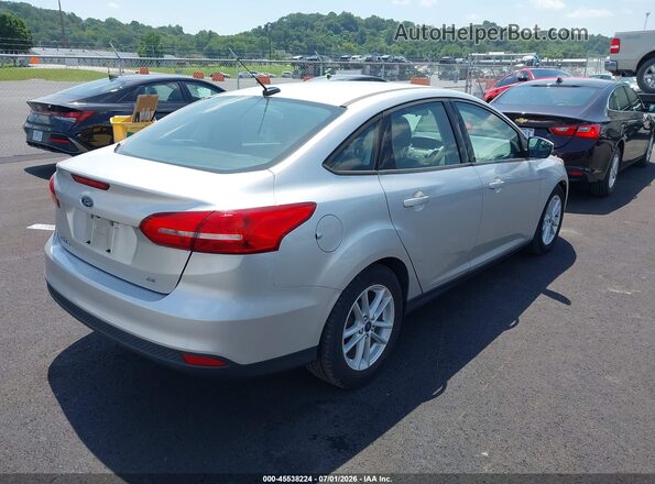 1FADP3F2XHL296880 2017 FORD FOCUS Silver Rear right