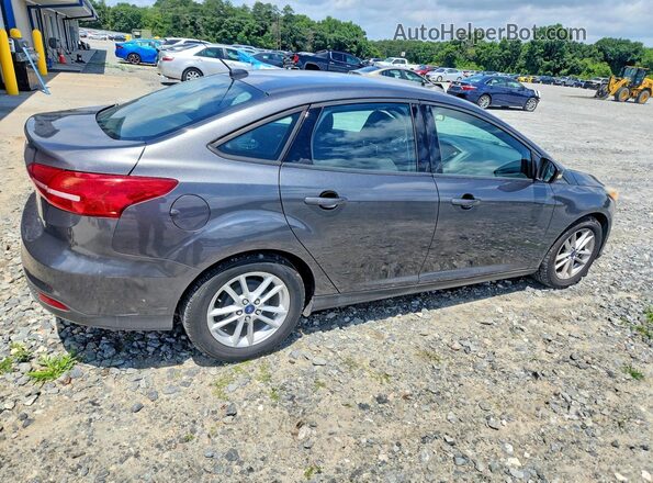 1FADP3F2XHL305920 2017 FORD FOCUS Gray Trasero derecho