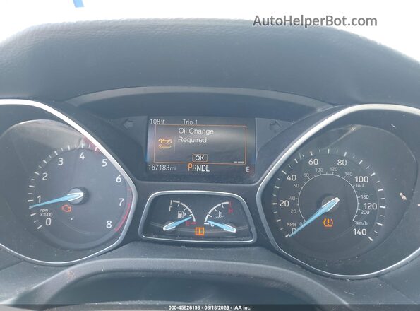 1FADP3F2XHL309417 2017 FORD FOCUS Beige Rear seats view