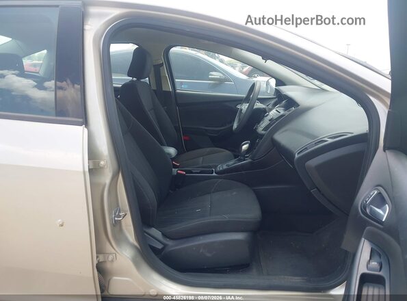 1FADP3F2XHL309417 2017 FORD FOCUS Beige Front interior view