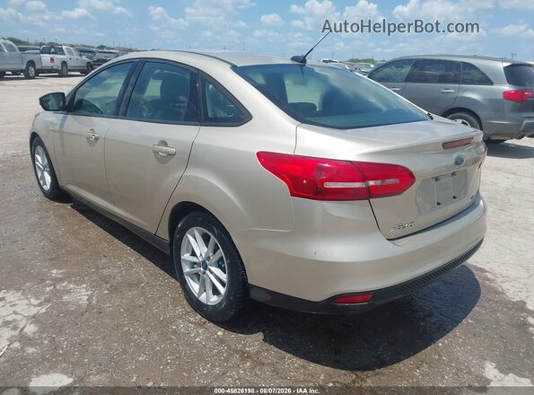 1FADP3F2XHL309417 2017 FORD FOCUS Beige Rear left